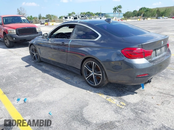 2018 BMW 4 Series 430i with VIN WBA4W3C57JAC97210, listed as a IAAI auction lot 41943772 with 89,232 mi miles and . Bid and sale history available at DreamBid. Image 3.