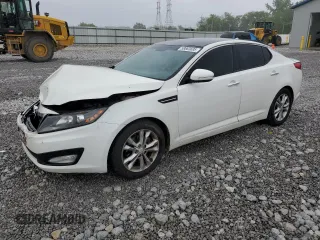 2013 Kia Optima LX z VIN 5XXGM4A72DG097471, wystawiony jako Copart lot #58863695 z przebiegiem 151 430 mil mil oraz Szkoda całkowita • Salvage title. Historia ofert i sprzedaży dostępna na DreamBid. Obrazek 1.