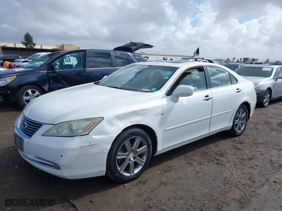 2007 Lexus ES 350 with VIN JTHBJ46G072150642, listed as a IAAI auction lot 41572077 with NaN miles. Bid and sale history available at carsss.com. Image 6.