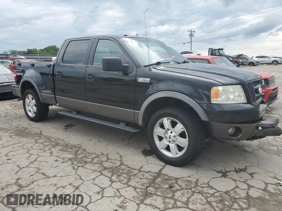 2006 Ford F-150 XLT with VIN 1FTPW045X6KD06459, listed as a Copart auction lot 56271304 with 451,411 mi miles and Salvage Title. Bid and sale history available at carsss.com. Image 4.