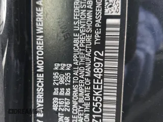 2019 BMW 4 Series 430i z VIN WBA4Z1C55KEE48972, wystawiony jako Copart lot #85126784 z przebiegiem 61 648 mil mil oraz Szkoda całkowita • Salvage title. Historia ofert i sprzedaży dostępna na DreamBid. Obrazek 13.