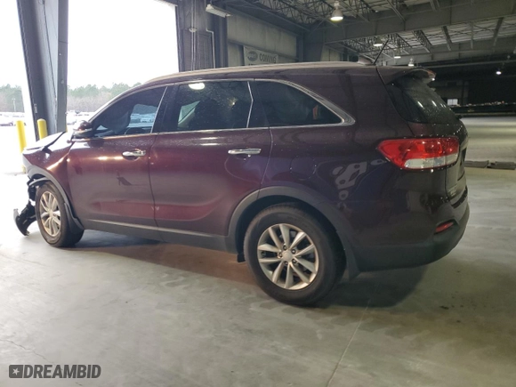2018 Kia Sorento LX V6 with VIN 5XYPG4A50JG399564, listed as a Copart auction lot 86795594 with 111,088 mi miles and Salvage Title. Bid and sale history available at carsss.com. Image 2.