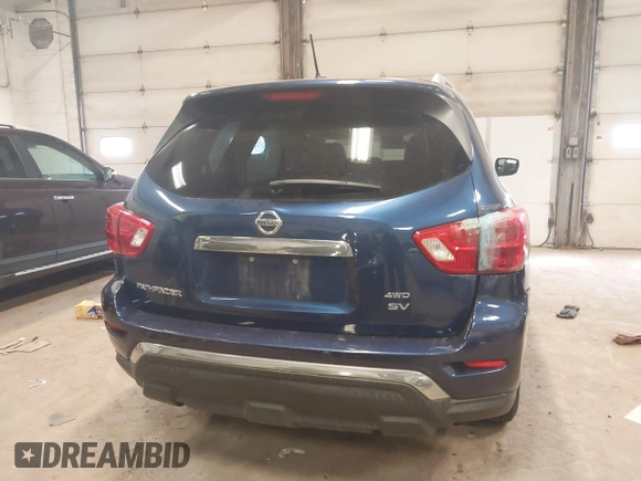 2018 Nissan Pathfinder SL with VIN 5N1DR2MM5JC654942, listed as a IAAI auction lot 41948588 with 86,490 mi miles and . Bid and sale history available at DreamBid. Image 16.