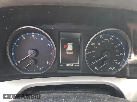2017 Toyota RAV4 LE with VIN JTMZFREV1HJ104274, listed as a Copart auction lot 55679985 with 105,660 mi miles and Salvage Title. Bid and sale history available at DreamBid. Image 9.