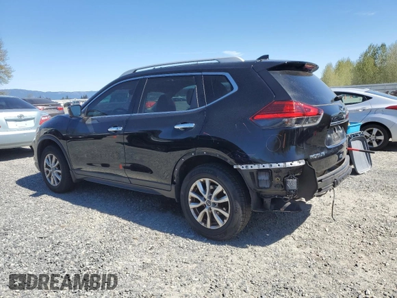 2017 Nissan Rogue SL with VIN 5N1AT2MV0HC733183, listed as a Copart auction lot 53629635 with 125,275 mi miles and Salvage Title. Bid and sale history available at carsss.com. Image 2.