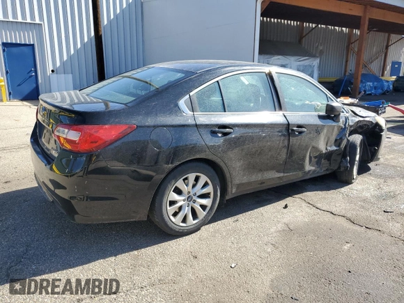 2017 Subaru Legacy with VIN 4S3BNAB68H3023828, listed as a Copart auction lot 57171015 with 105,460 mi miles and Salvage title. Bid and sale history available at DreamBid. Image 3.