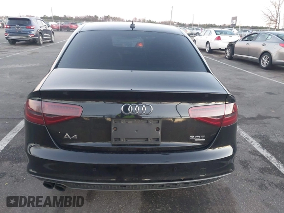 2013 Audi A4 2.0T Prestige with VIN WAUKFAFL9DN015049, listed as a IAAI auction lot 40975645 with 104,407 mi miles. Bid and sale history available at carsss.com. Image 16.