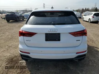 2021 Audi Q3 S line Premium with VIN WA1DECF32M1040693, listed as a Copart auction lot 53124635 with 11,191 mi miles and Salvage Title. Bid and sale history available at DreamBid. Image 6.
