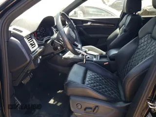 2018 Audi SQ5 with VIN WA1C4BFY6J2151547, listed as a Copart auction lot 58125934 with 69,505 mi miles and Salvage Title. Bid and sale history available at DreamBid. Image 7.