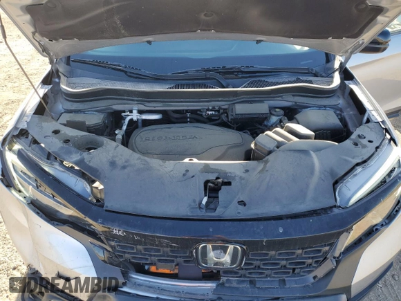 2021 Honda Passport Sport with VIN 5FNYF7H21MB010611, listed as a Copart auction lot 54325775 with 28,362 mi miles and Salvage title. Bid and sale history available at DreamBid. Image 12.