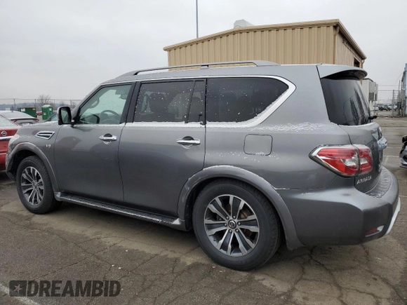 2018 Nissan Armada SV with VIN JN8AY2NC7J9550101, listed as a Copart auction lot 44971355 with 136,149 mi miles and Clean Title. Bid and sale history available at carsss.com. Image 2.