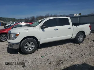 2018 Nissan Titan SV z VIN 1N6AA1EJ7JN542996, wystawiony jako Copart lot #50969835 z przebiegiem 89 664 mil mil oraz Szkoda całkowita • Salvage title. Historia ofert i sprzedaży dostępna na DreamBid. Obrazek 1.