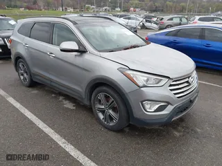 2013 Hyundai Santa Fe Limited with VIN KM8SR4HF0DU031368, listed as a IAAI auction lot 41905544 with 114,160 mi miles. Bid and sale history available at carsss.com. Image 1.