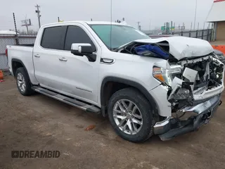 2022 GMC Sierra 1500 Limited SLT with VIN 3GTU9DED4NG180418, listed as a IAAI auction lot 41464247 with 38,780 mi miles. Bid and sale history available at carsss.com. Image 1.
