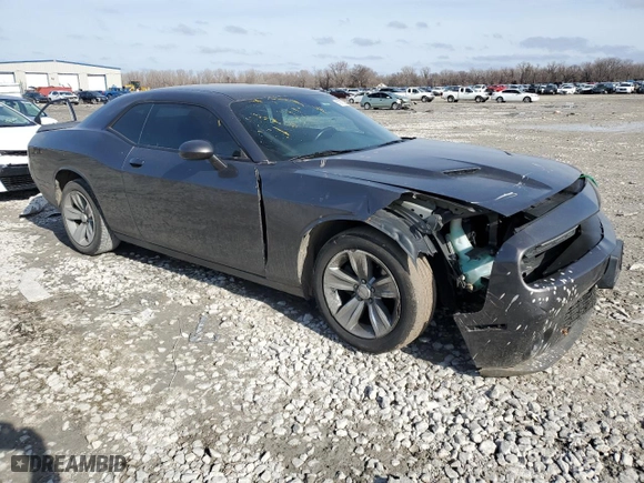 2016 Dodge Challenger SXT Plus with VIN 2C3CDZAG0GH352927, listed as a Copart auction lot 43786035 with 121,953 mi miles and Salvage Title. Bid and sale history available at carsss.com. Image 4.
