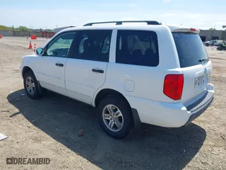 2004 Honda Pilot EX with VIN 2HKYF18514H614300, listed as a IAAI auction lot 42044675 with 251,963 mi miles. Bid and sale history available at carsss.com. Image 3.