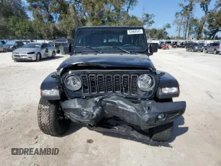 2025 Jeep Gladiator Willys с VIN 1C6PJTAG5SL503007, выставлен на аукционе Copart как лот 43960545 с пробегом 673 миль миль и Списание • Salvage title. История ставок и продаж доступна на DreamBid. Изображение 5.