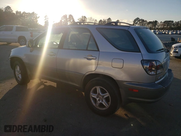 2002 Lexus RX 300 with VIN JTJGF10U420148495, listed as a Copart auction lot 77759494 with 0 mi miles and Salvage Title. Bid and sale history available at carsss.com. Image 2.