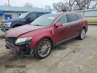 2014 Lincoln MKT EcoBoost with VIN 2LMHJ5AT0EBL58131, listed as a Copart auction lot 44571375 with 218,895 mi miles and Salvage Title. Bid and sale history available at DreamBid. Image 1.