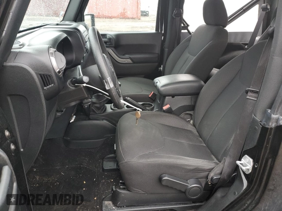 2017 Jeep Wrangler Sport with VIN 1C4AJWAG5HL525999, listed as a Copart auction lot 47362975 with 52,108 mi miles and Salvage Title. Bid and sale history available at DreamBid. Image 7.