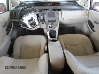 2012 Toyota Prius One with VIN JTDKN3DU3C1489789, listed as a Copart auction lot 54005515 with 134,723 mi miles and Salvage Title. Bid and sale history available at DreamBid. Image 8.