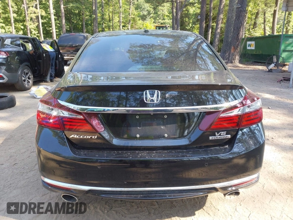 2017 Honda Accord Touring z VIN 1HGCR3F97HA044885, wystawiony jako IAAI lot #42603354 z przebiegiem 175 110 mil mil oraz . Historia ofert i sprzedaży dostępna na DreamBid. Obrazek 16.