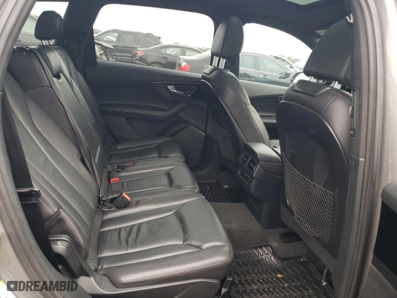 2017 Audi Q7 Premium Plus with VIN WA1LHAF74HD049040, listed as a Copart auction lot 72814704 with 82303 miles and Salvage Title. Bid and sale history available at carsss.com. Image 10.