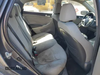 2013 Hyundai Accent GLS with VIN KMHCT4AE6DU310475, listed as a Copart auction lot 53751415 with 240,883 mi miles and Clean Title. Bid and sale history available at carsss.com. Image 10.