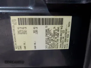 2010 Nissan Altima 2.5 SL with VIN 1N4AL2AP0AN463740, listed as a Copart auction lot 53106235 with 131,225 mi miles and Salvage Title. Bid and sale history available at carsss.com. Image 12.