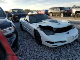 2001 Chevrolet Corvette with VIN 1G1YY32G415118282, listed as a Copart auction lot 78147574 with 0 mi miles and Salvage Title. Bid and sale history available at carsss.com. Image 4.