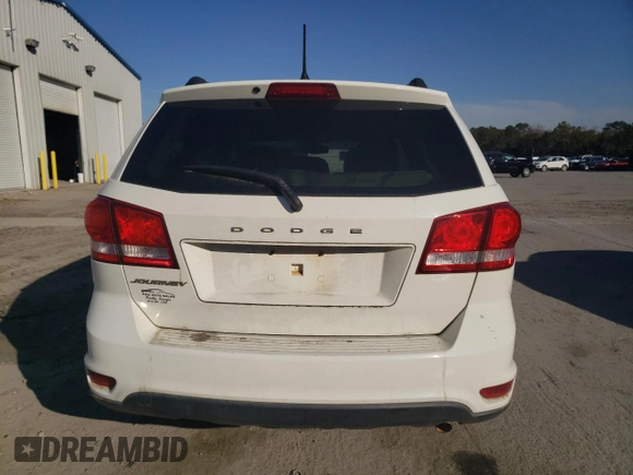 2017 Dodge Journey SXT with VIN 3C4PDCBB1HT569229, listed as a Copart auction lot 46286195 with 112,572 mi miles and Salvage Title. Bid and sale history available at DreamBid. Image 6.