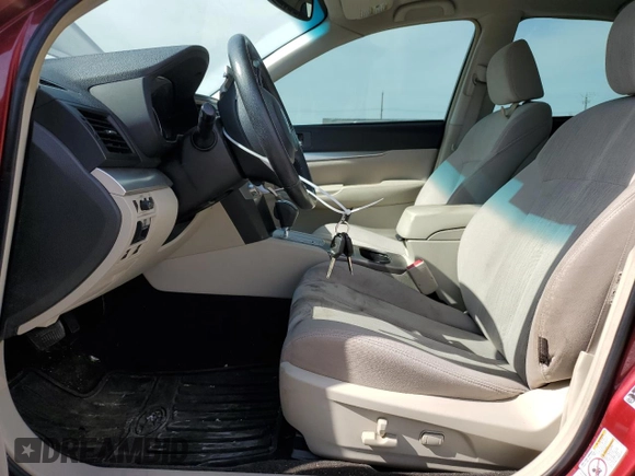 2013 Subaru Legacy Premium with VIN 4S3BMBC69D3012256, listed as a Copart auction lot 60819295 with 77,354 mi miles and Salvage title. Bid and sale history available at DreamBid. Image 7.