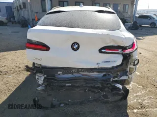 2024 BMW X4 xDrive30i with VIN 5UX33DT09R9W50136, listed as a Copart auction lot 46949595 with 6,467 mi miles and Salvage Title. Bid and sale history available at carsss.com. Image 6.