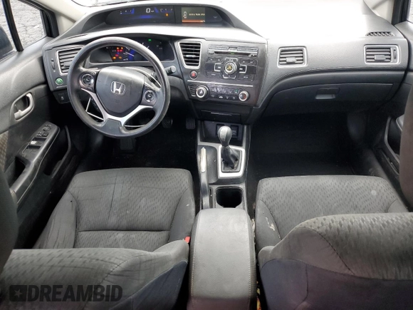 2015 Honda Civic Sedan LX with VIN 19XFB2E52FE109354, listed as a Copart auction lot 49101105 with 279,321 mi miles and Clean Title. Bid and sale history available at carsss.com. Image 8.