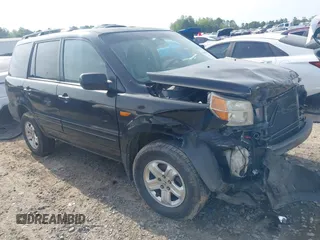 2008 Honda Pilot EX-L z VIN 5FNYF18608B009438, wystawiony jako IAAI lot #42008844 z przebiegiem 264 085 mil mil oraz . Historia ofert i sprzedaży dostępna na DreamBid. Obrazek 1.