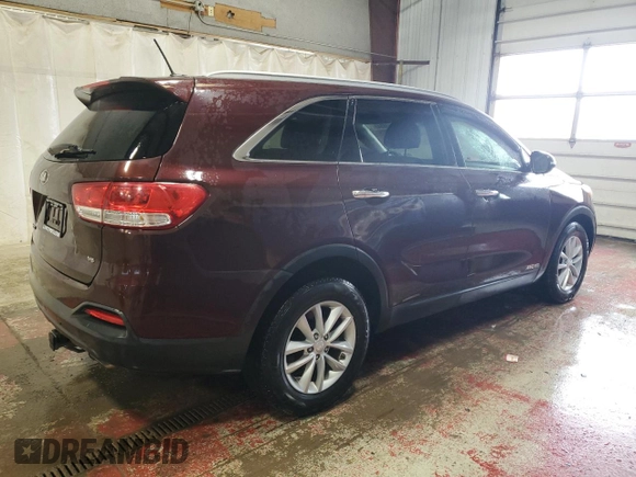 2018 Kia Sorento LX V6 with VIN 5XYPGDA55JG430503, listed as a Copart auction lot 50188845 with 98,820 mi miles and Salvage Title. Bid and sale history available at carsss.com. Image 3.