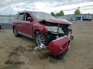 2013 Nissan Pathfinder SL with VIN 5N1AR2MM2DC679322, listed as a Copart auction lot 54982035 with Not provided miles and Salvage title. Bid and sale history available at DreamBid. Image 14.