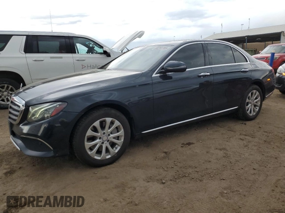 2017 Mercedes-Benz E 300 Luxury with VIN WDDZF4KB4HA185743, listed as a Copart auction lot 60297705 with 96,774 mi miles and Clean title. Bid and sale history available at DreamBid. Image 1.