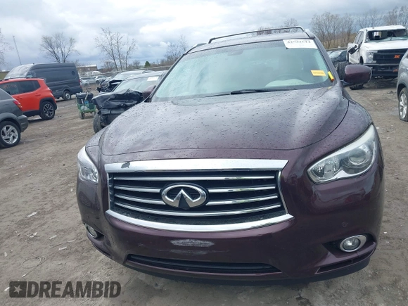 2015 Infiniti QX60 with VIN 5N1AL0MM4FC540138, listed as a IAAI auction lot 42032614 with 93,870 mi miles. Bid and sale history available at carsss.com. Image 13.