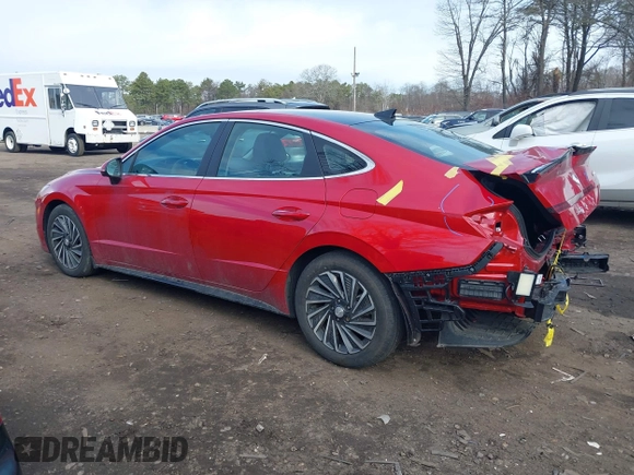 2020 Hyundai Sonata Hybrid Limited with VIN KMHL54JJ3LA010903, listed as a IAAI auction lot 41868242 with 3,138 mi miles. Bid and sale history available at carsss.com. Image 14.