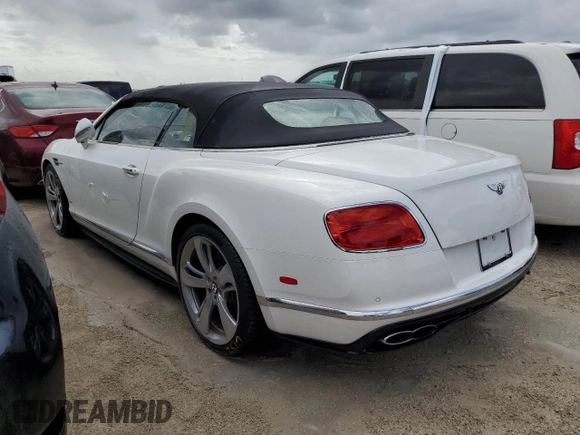 2016 Bentley Continental GT S with VIN SCBGH3ZA4GC054160, listed as a Copart auction lot 74048054 with Not Provided miles and Salvage Title. Bid and sale history available at DreamBid. Image 2.