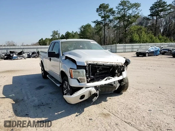 2013 Ford F-150 XL with VIN 1FTFX1CF0DFD62148, listed as a Copart auction lot 48986985 with 0 mi miles and Salvage Title. Bid and sale history available at carsss.com. Image 10.