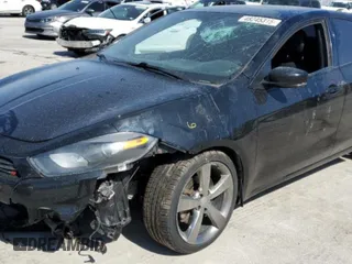 2014 Dodge Dart GT with VIN 1C3CDFEB1ED683538, listed as a Copart auction lot 48245315 with 123,660 mi miles and Salvage Title. Bid and sale history available at carsss.com. Image 1.