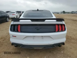 2022 Ford Mustang EcoBoost with VIN 1FA6P8TH8N5121896, listed as a Copart auction lot 54592945 with 20,398 mi miles and Clean Title. Bid and sale history available at carsss.com. Image 6.