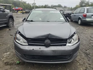 2015 Volkswagen Golf SportWagen TDI SE with VIN 3VWFA7AU1FM504495, listed as a Copart auction lot 69629614 with 126,254 mi miles and Salvage Title. Bid and sale history available at carsss.com. Image 5.