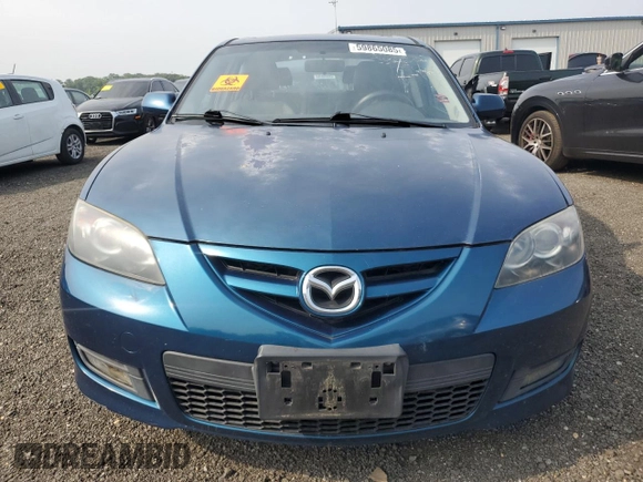 2008 Mazda 3 S GT with VIN JM1BK323981876342, listed as a Copart auction lot 59865085 with 162,436 mi miles and Salvage title. Bid and sale history available at DreamBid. Image 5.