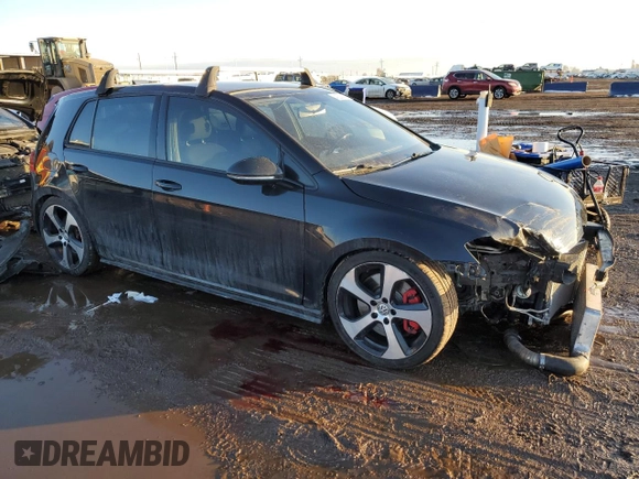 2017 Volkswagen GTI S z VIN 3VW447AU6HM044994, wystawiony jako Copart lot #43209245 z przebiegiem 78 613 mil mil oraz Szkoda całkowita • Salvage title. Historia ofert i sprzedaży dostępna na DreamBid. Obrazek 4.