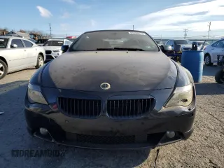 2004 BMW 6 Series 645Ci with VIN WBAEK73464B322561, listed as a Copart auction lot 83399574 with 0 mi miles and Clean Title. Bid and sale history available at carsss.com. Image 5.