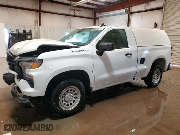 2023 Chevrolet Silverado 1500 Work Truck with VIN 3GCNAAEK6PG365226, listed as a Copart auction lot 50521225 with 134,959 mi miles and Clean Title. Bid and sale history available at DreamBid. Image 1.