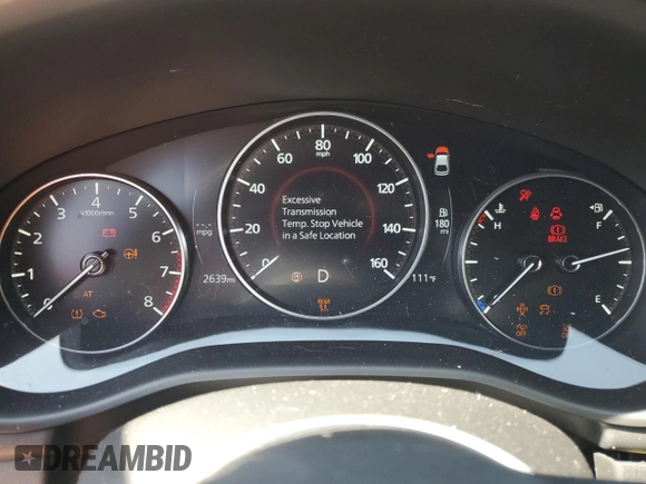 2024 Mazda 3 S Preferred with VIN JM1BPALM7R1708035, listed as a Copart auction lot 62923405 with 2,639 mi miles and Salvage title. Bid and sale history available at DreamBid. Image 9.